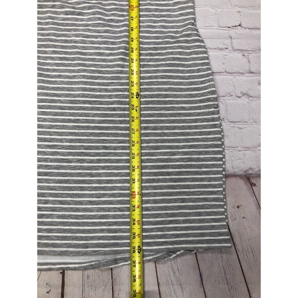 NWT 32 Degree Cool Women Sleeveless Pullover Striped Dress Size XXL Gray B272 -5 - Picture 3 of 15
